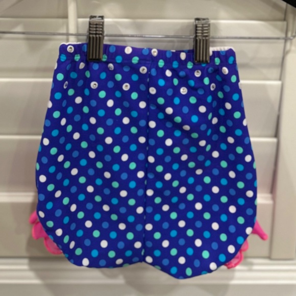 Colorful Striped and Polka Dot Dance Costume - Picture 6 of 7